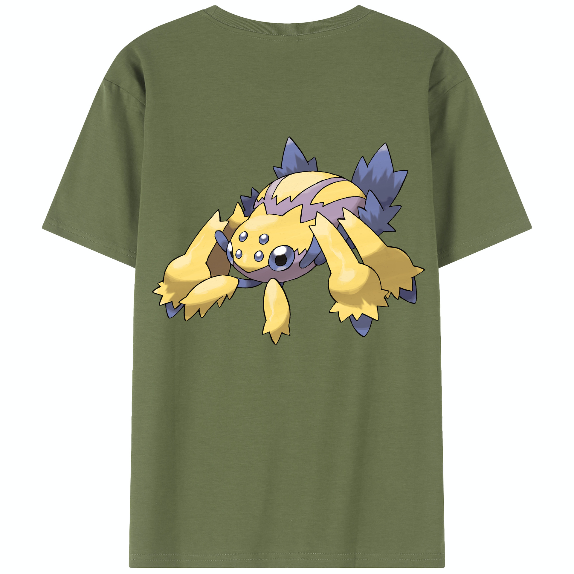 （画像用） ポケットモンスター Pokémon 綿100％半袖Tシャツ（背面プリント）